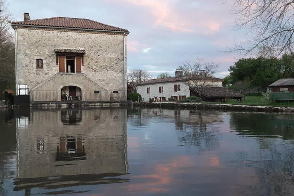 Gite Moulin De Lausseignan Barbaste Kültér fotó